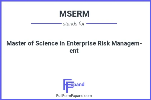 Full form of MSERM