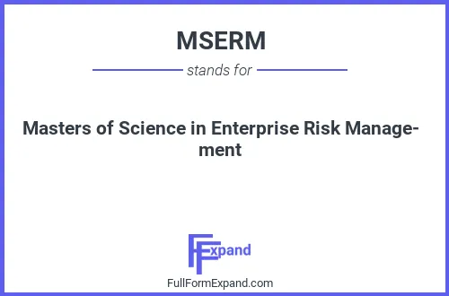 Full form of MSERM