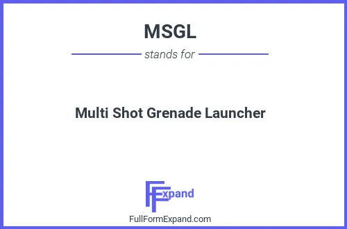 Full form of MSGL