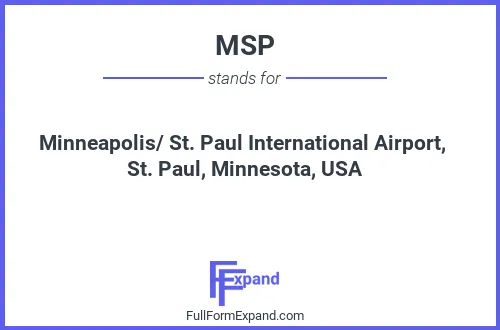 Full form of MSP