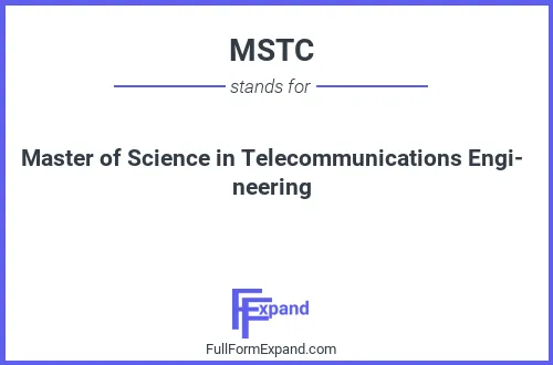 Full form of MSTC