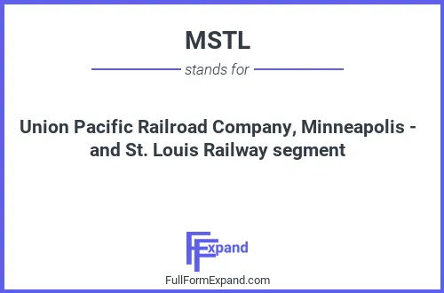 Full form of MSTL