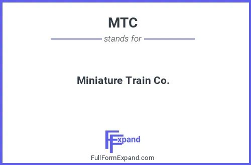 Full form of MTC