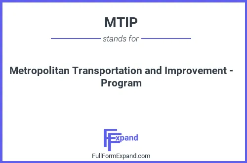 Full form of MTIP