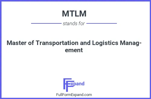 Full form of MTLM