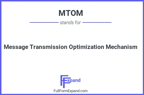 Full form of MTOM