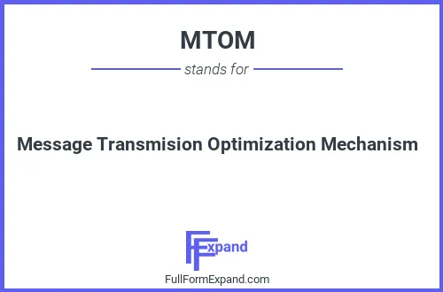 Full form of MTOM