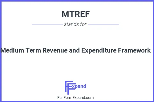 Full form of MTREF