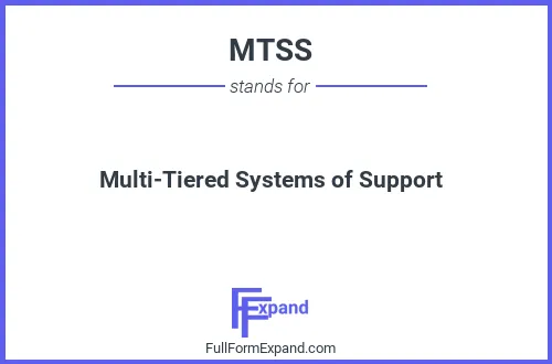 Full form of MTSS
