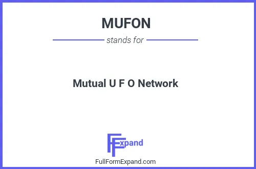 Full form of MUFON