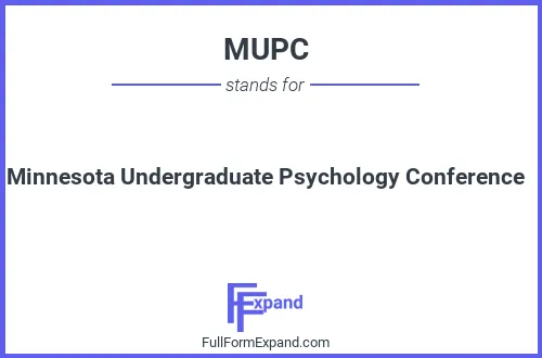 Full form of MUPC