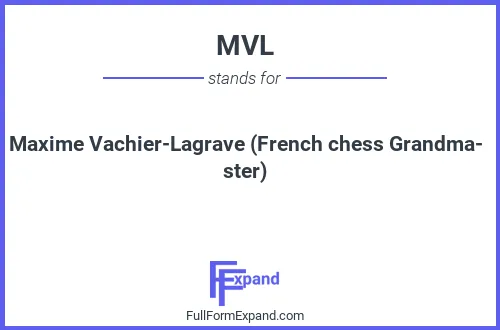 Full form of MVL