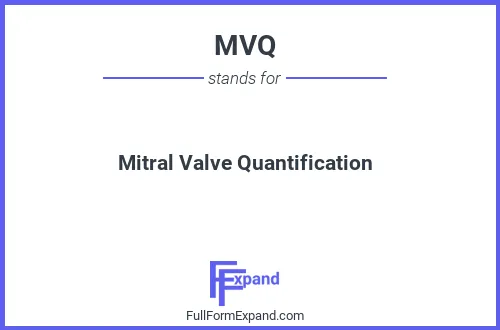 Full form of MVQ