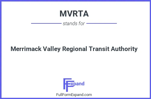 Full form of MVRTA