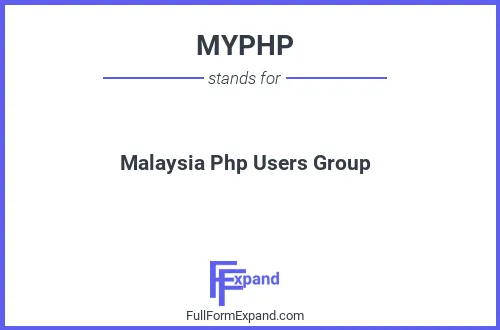 Full form of MYPHP