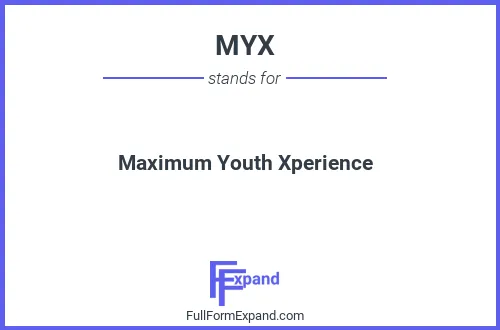 Full form of MYX