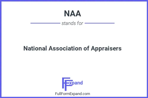 Full form of NAA