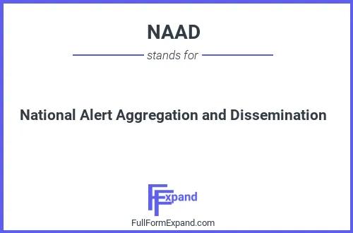 Full form of NAAD