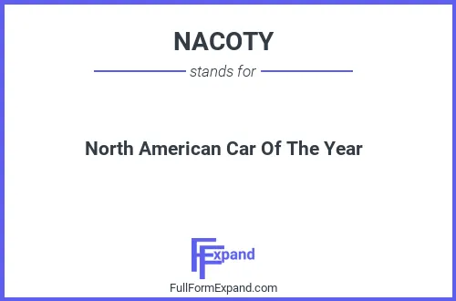Full form of NACOTY
