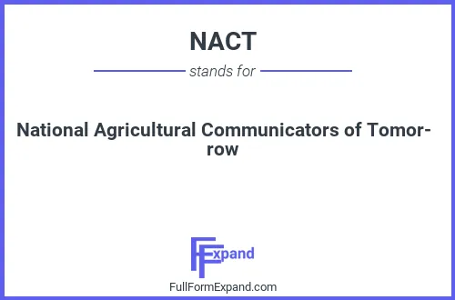 Full form of NACT