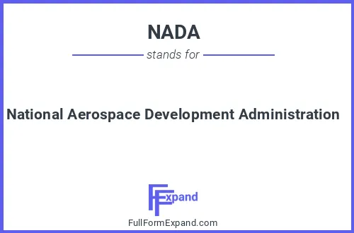 Full form of NADA