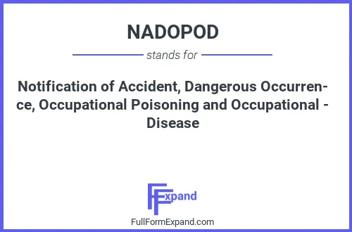 Full form of NADOPOD