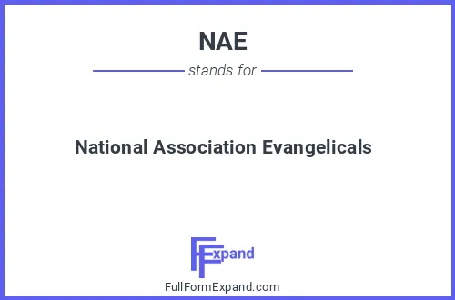 Full form of NAE