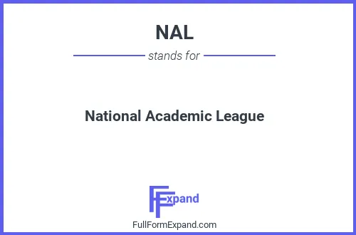 Full form of NAL