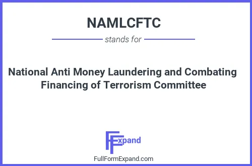 Full form of NAMLCFTC
