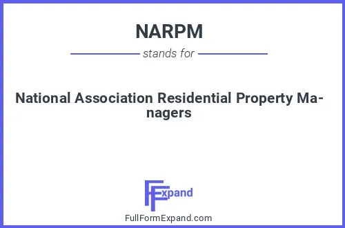 Full form of NARPM