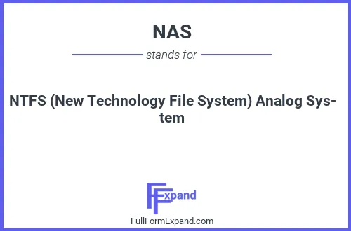 Full form of NAS