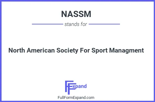 Full form of NASSM