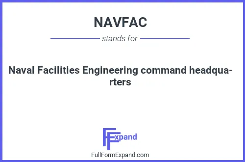 Full form of NAVFAC