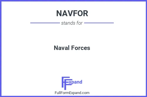 Full form of NAVFOR