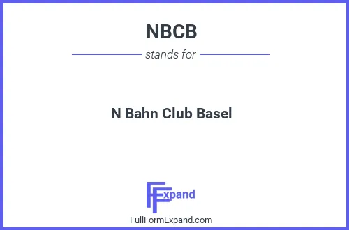 Full form of NBCB