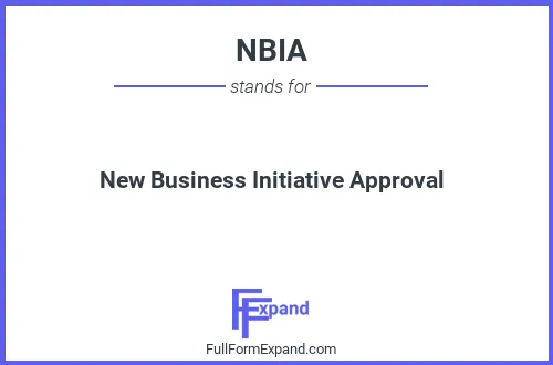 Full form of NBIA