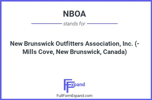 Full form of NBOA