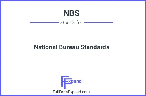 Full form of NBS