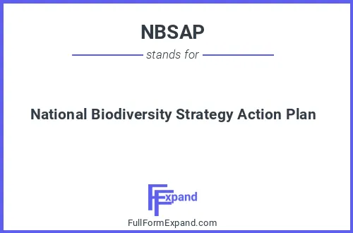 Full form of NBSAP