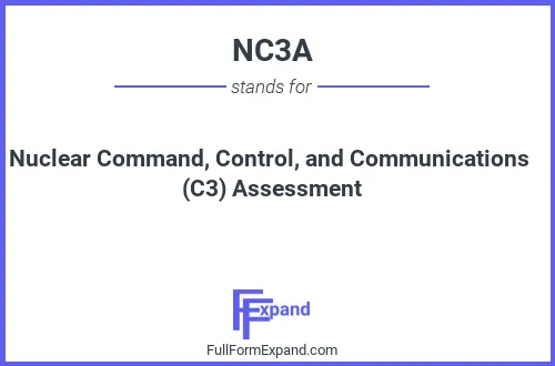 Full form of NC3A
