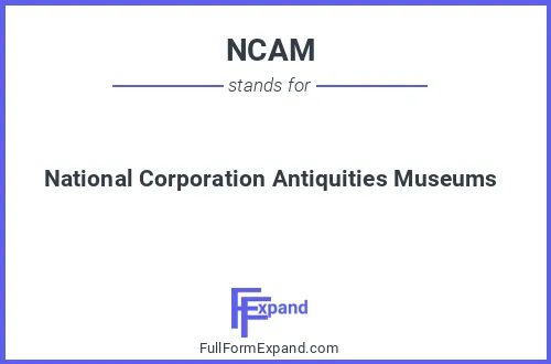 Full form of NCAM