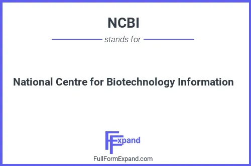 Full form of NCBI