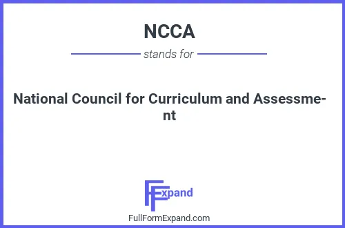 Full form of NCCA