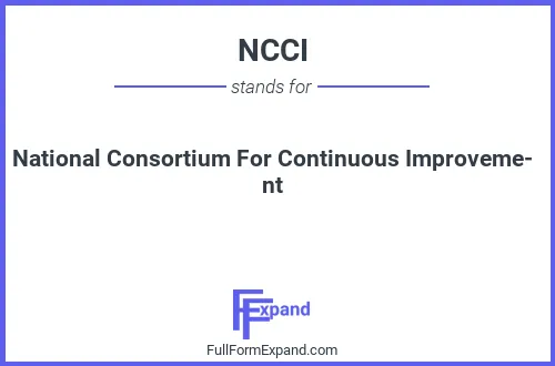 Full form of NCCI