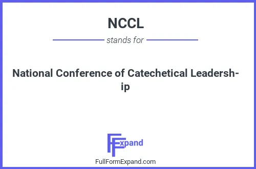 Full form of NCCL