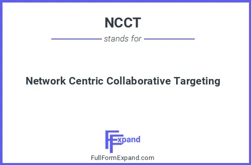 Full form of NCCT