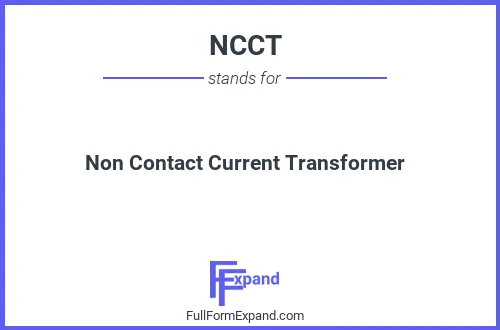 Full form of NCCT