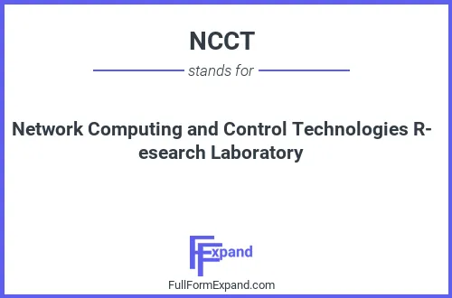 Full form of NCCT