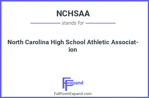 Full form of NCHSAA