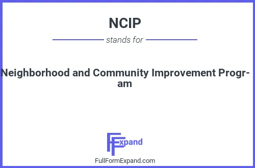 Full form of NCIP